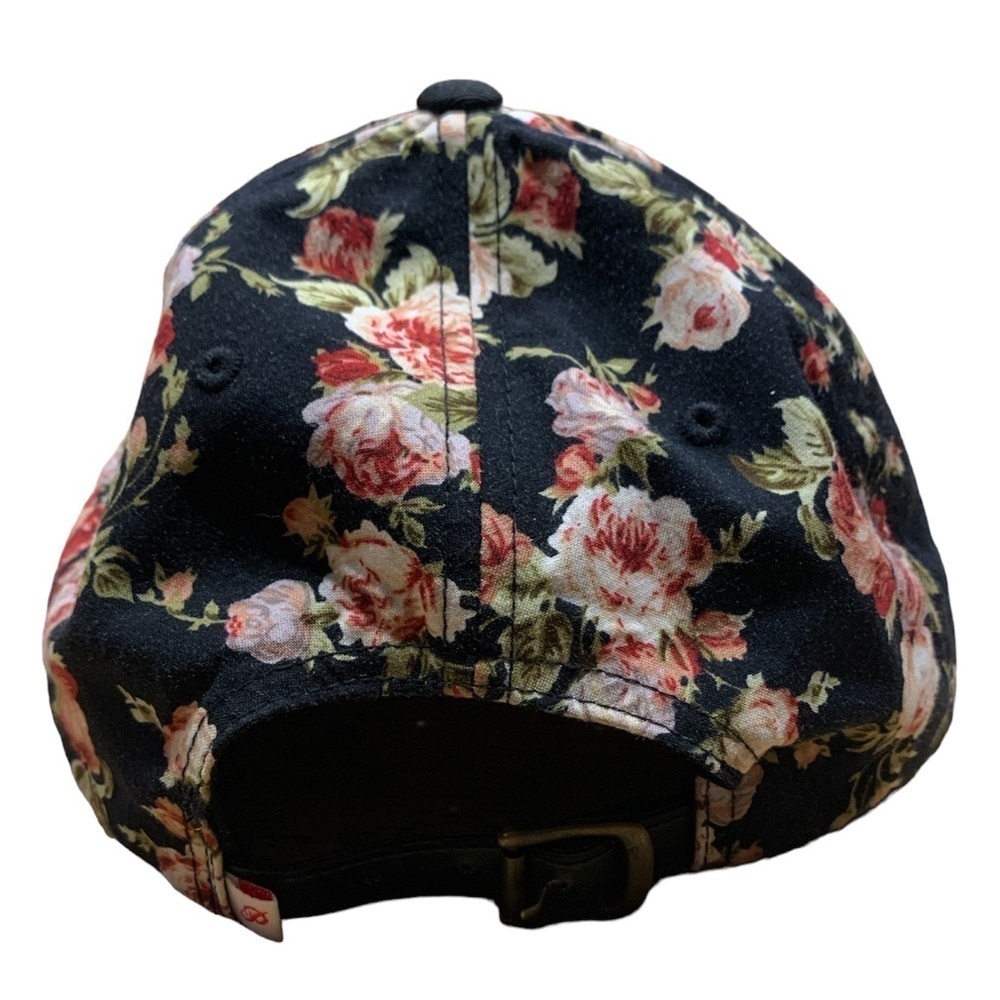 Primitive Roses Strapback Baseball Cap - Picture 7 of 8